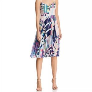 Parker Magna Geo Print A Line Dress Size 4